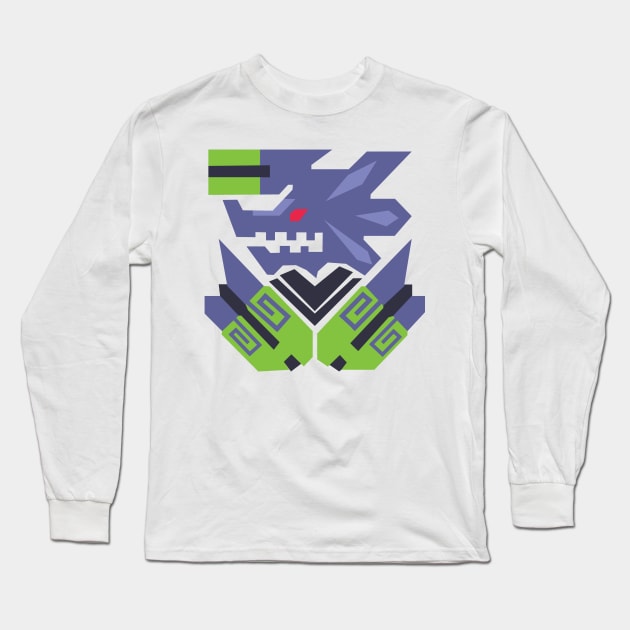 Monster Hunter Icon! Long Sleeve T-Shirt by taylarwong